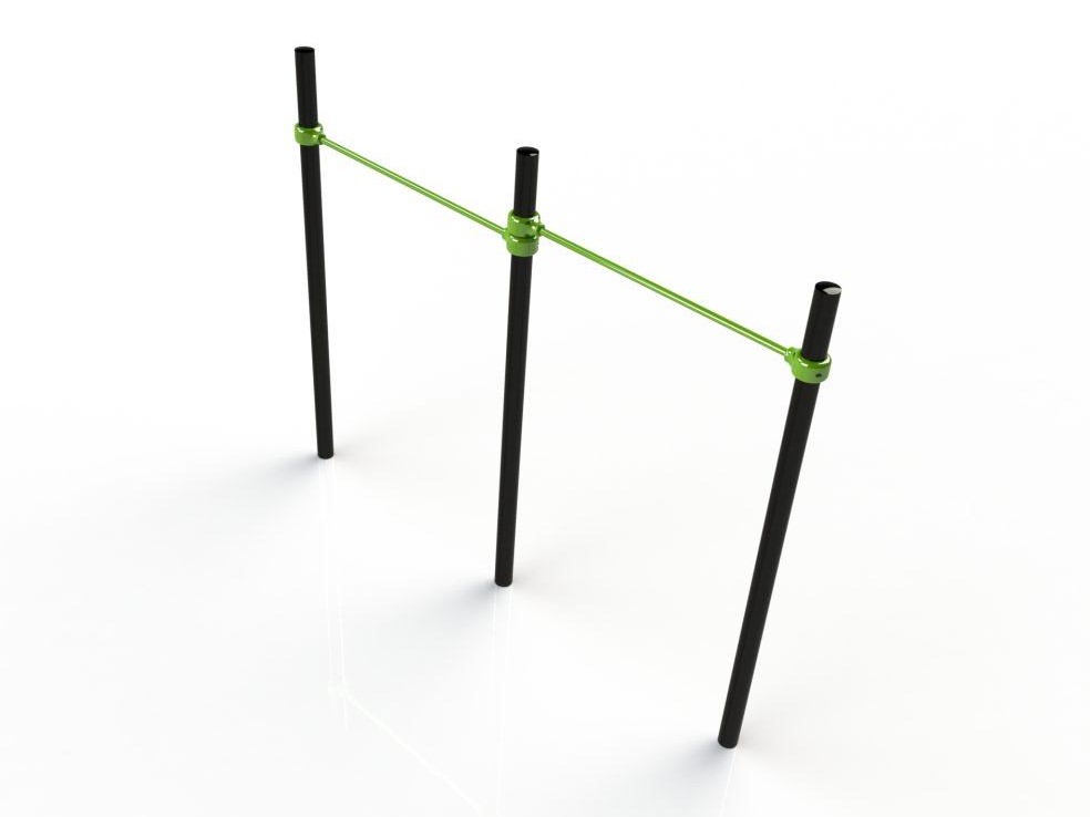 Double pull-up bars Image